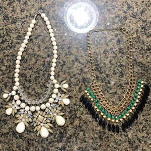 2 Statement Piece Necklaces